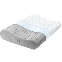 Charcoal Contour Memory Foam Pillow